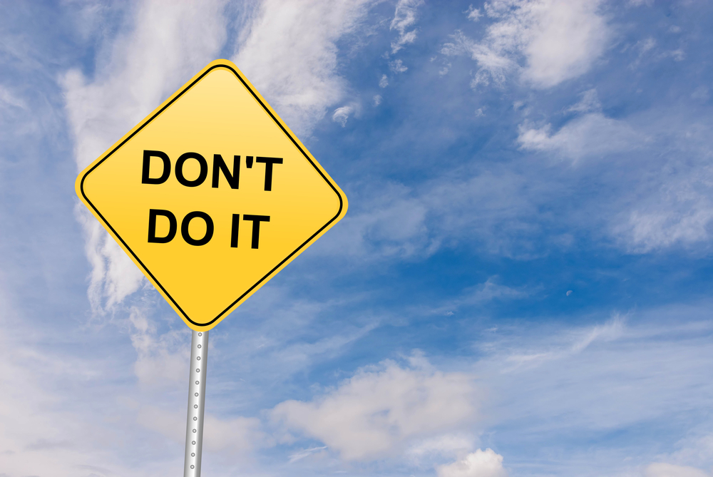 Don’t do what “Donny Don’t”&nbsp;does